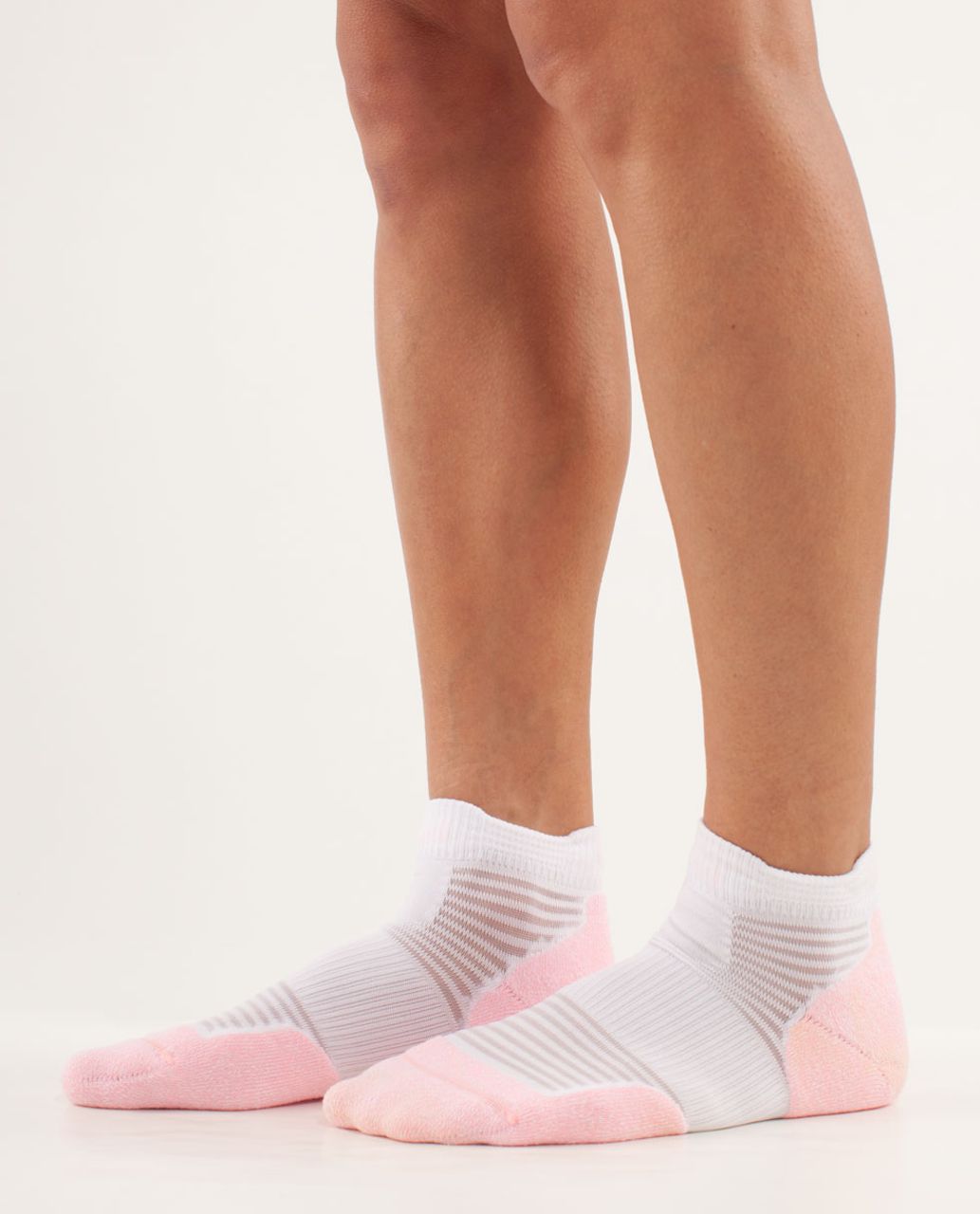 Lululemon Women's Ultimate Padded Run Sock - Bleached Coral