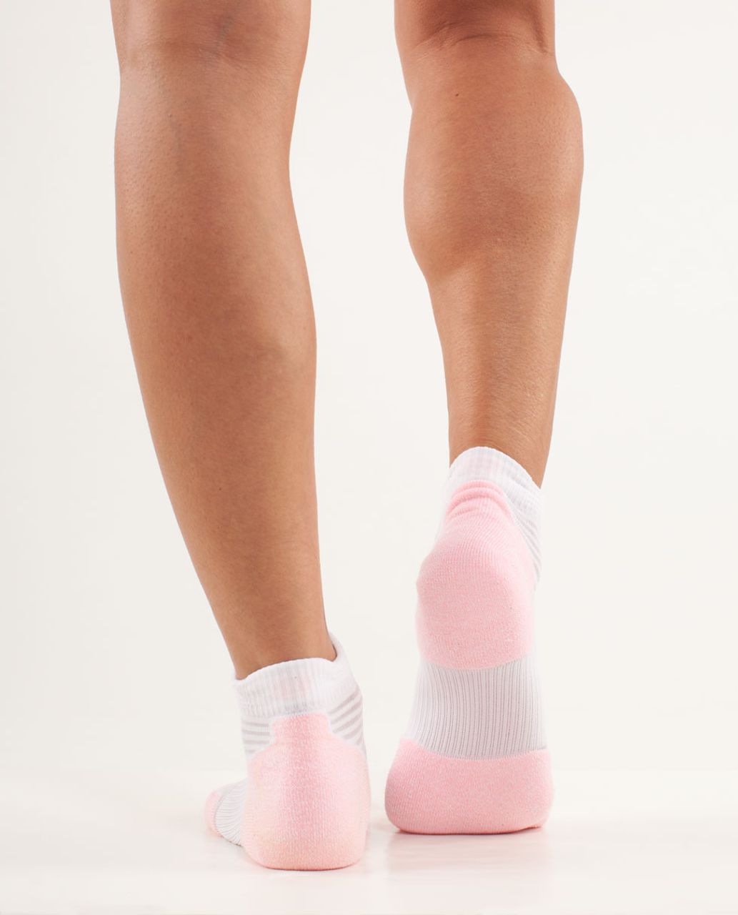 Lululemon Women's Ultimate Padded Run Sock - Bleached Coral