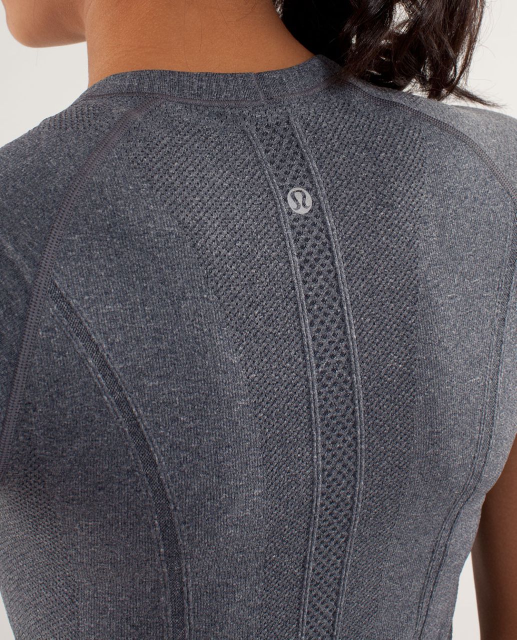 Lululemon Run:  Swiftly Tech Short Sleeve - Inkwell / Black