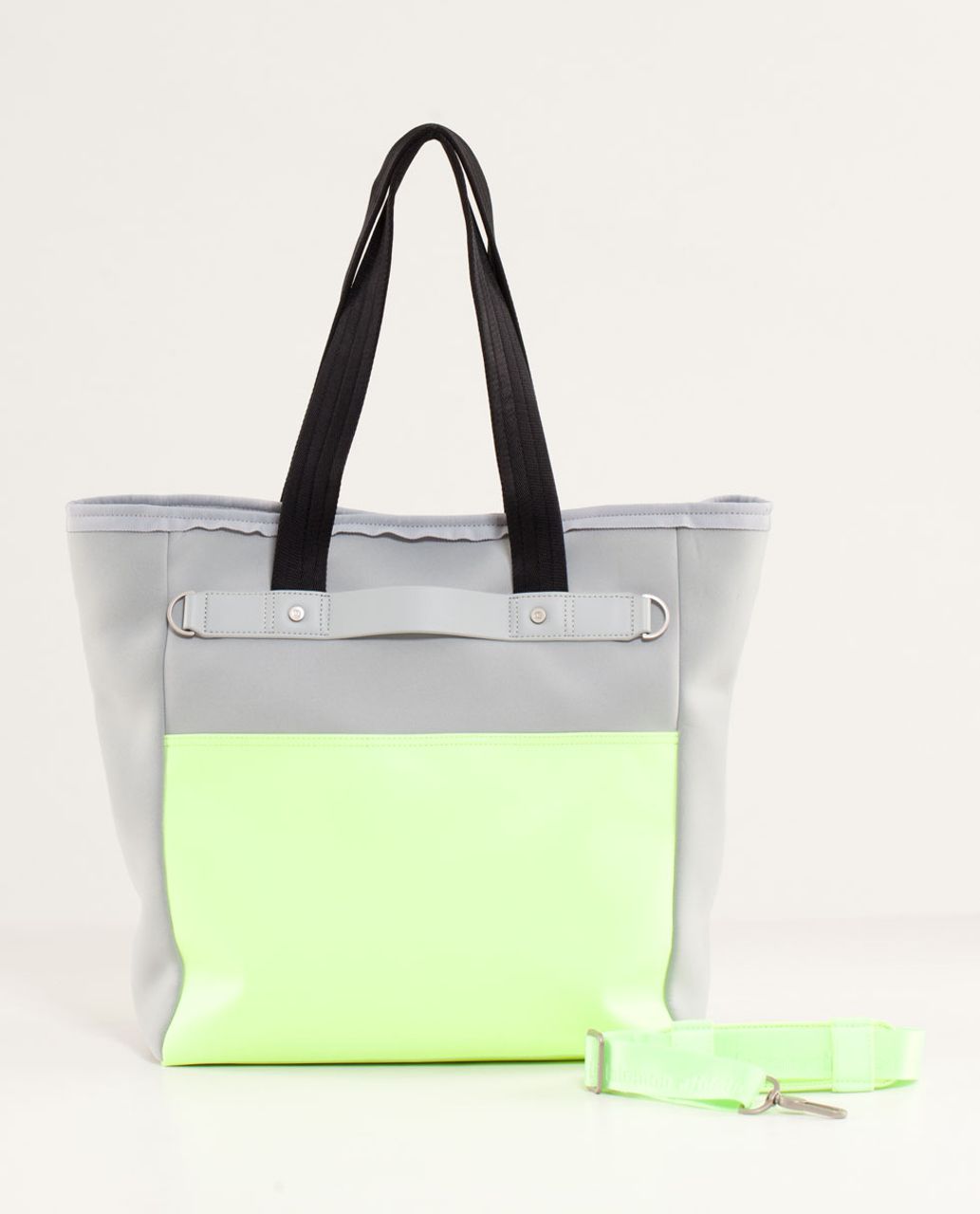 Lululemon Urban Oasis Tote - Silver /  Faded Zap