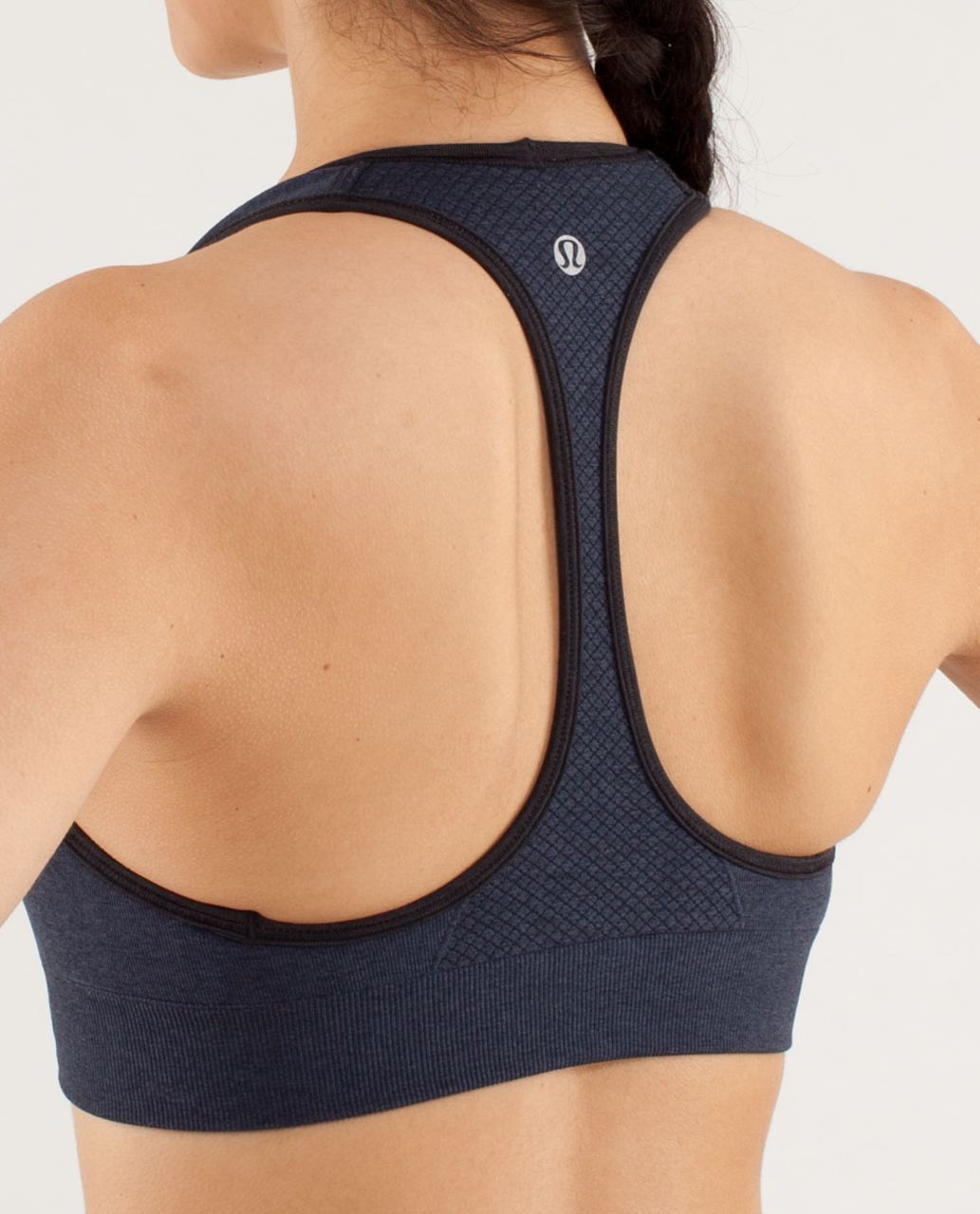 Lululemon Ebb & Flow Racerback Bra - Black - lulu fanatics