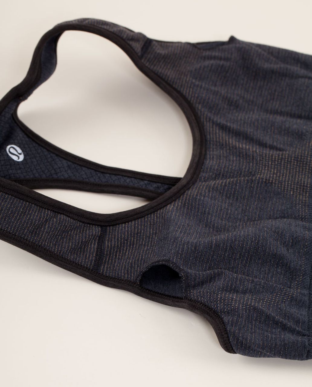 Lululemon Ebb & Flow Racerback Bra - Inkwell / Black