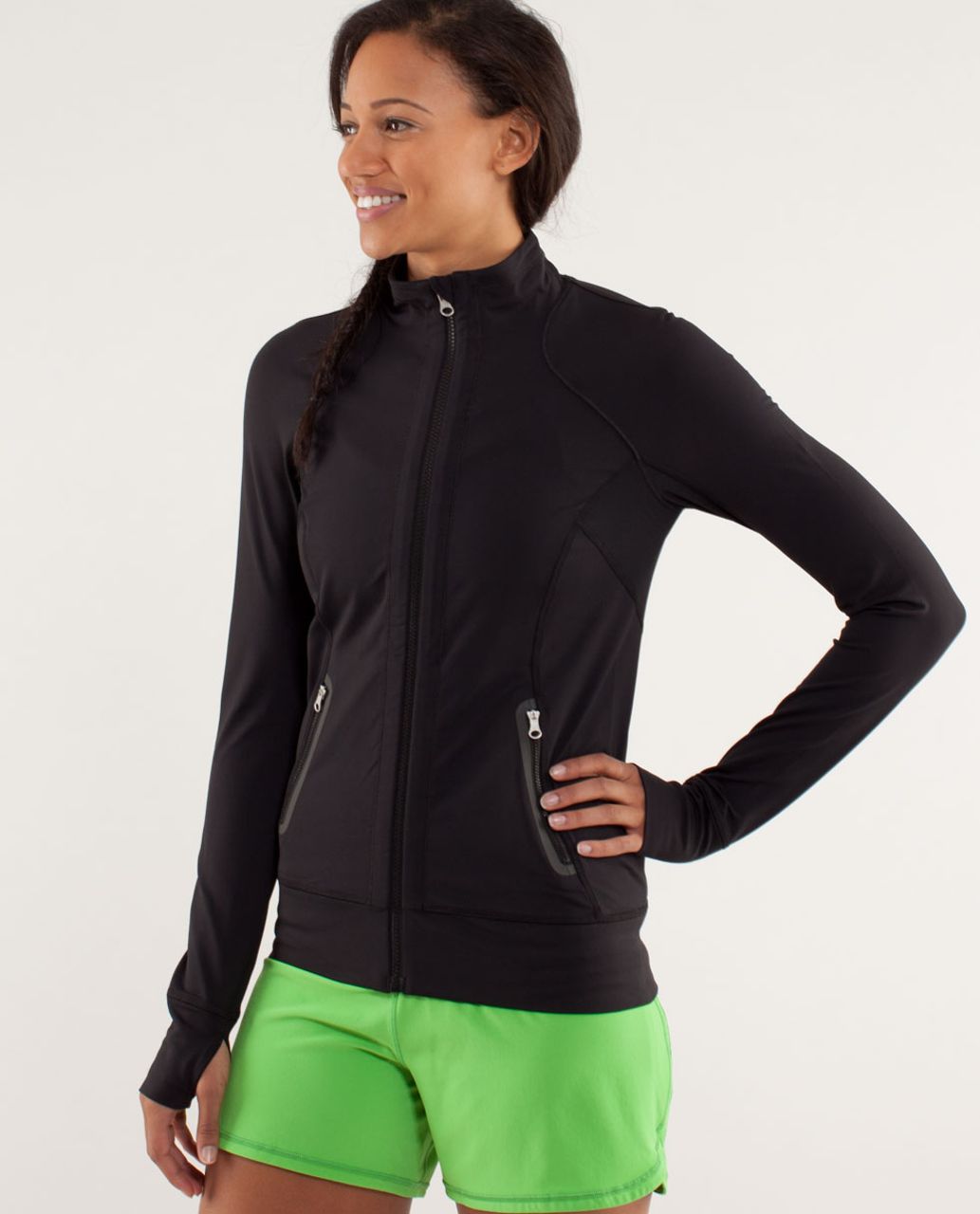 Lululemon Run:  Beach Runner Jacket - Black