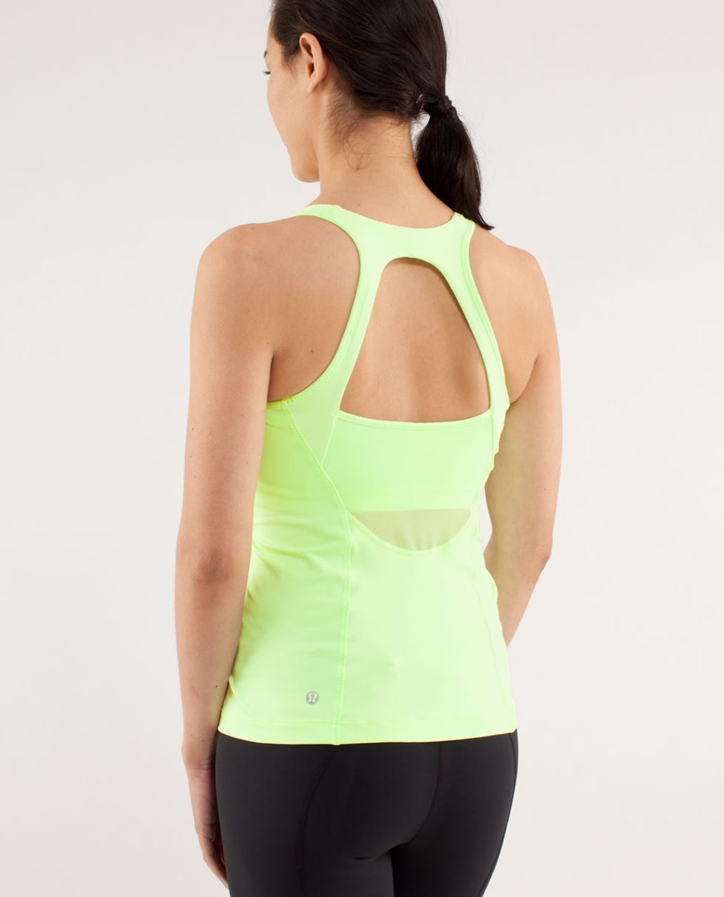 Lululemon Run:  Pace Tank - Faded Zap