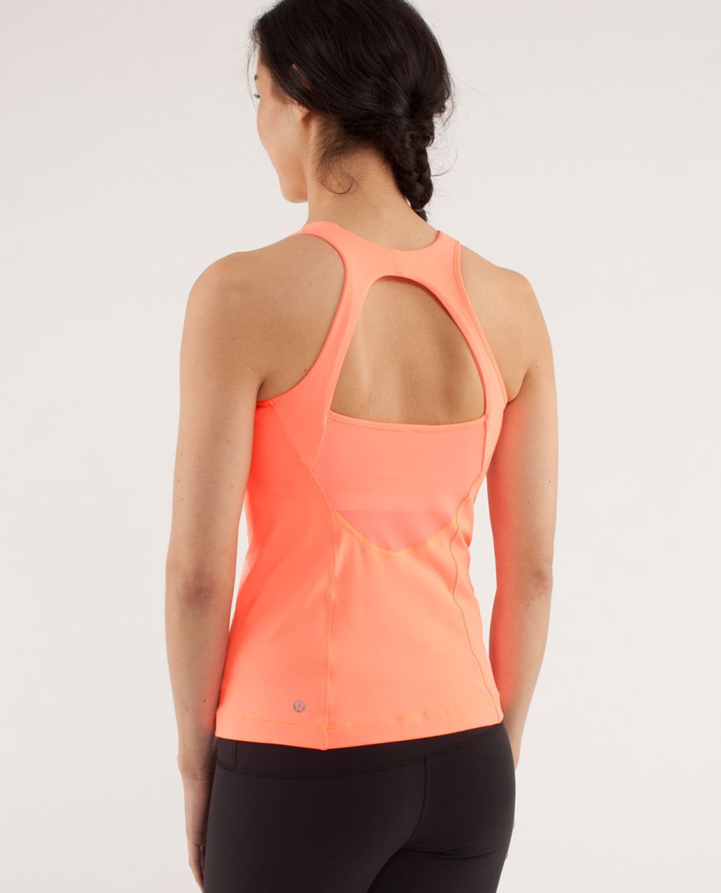 Lululemon Run:  Pace Tank - Pop Orange