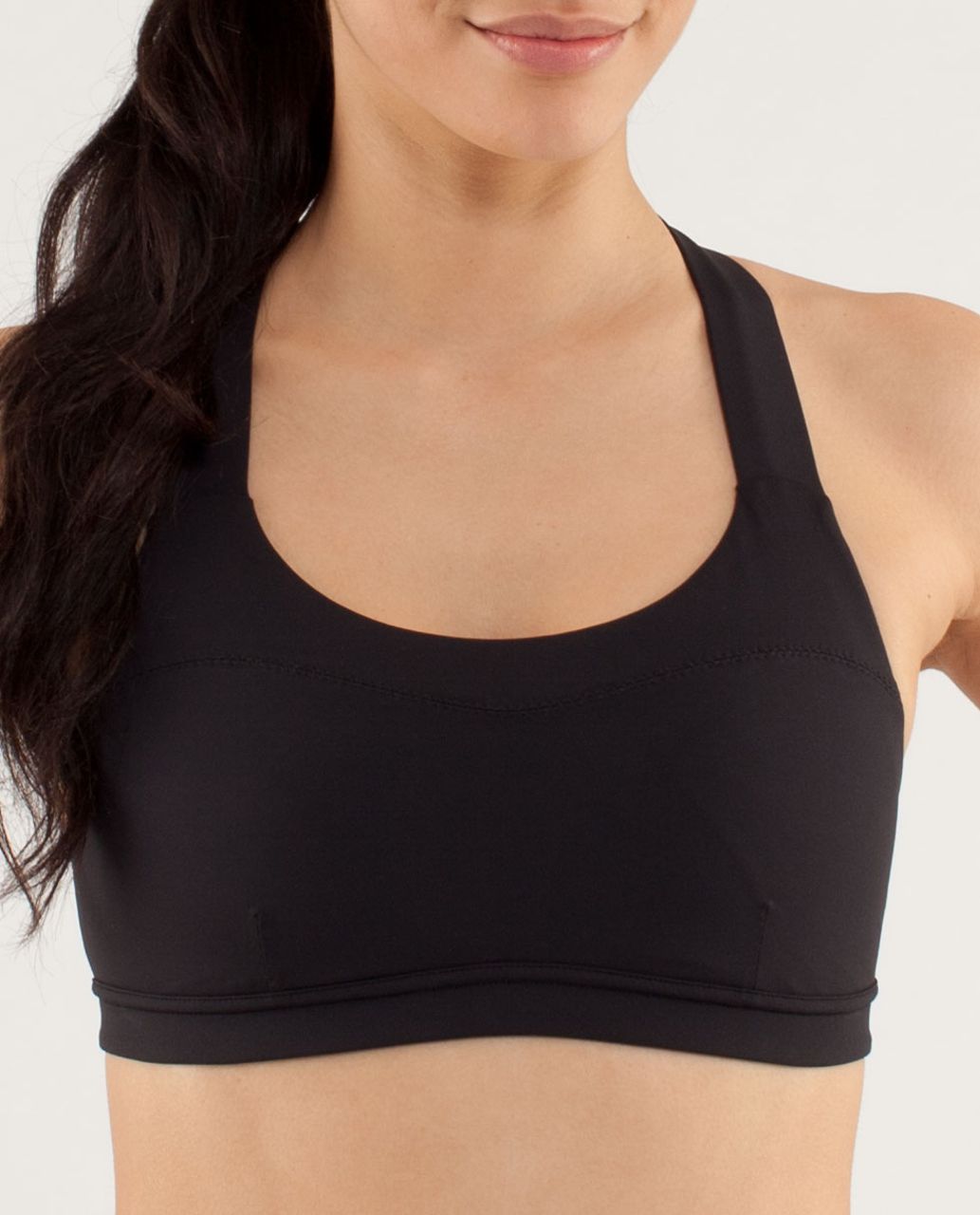 Lululemon Run: Hook Me Up Bra - Black - lulu fanatics