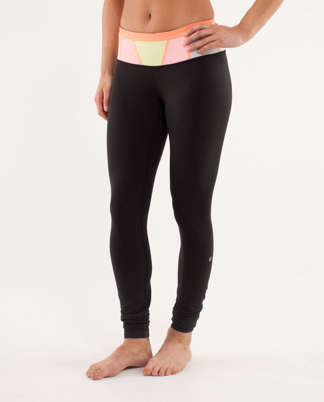 Lululemon Wunder Under Pant - Black / Quilt Spring13 11