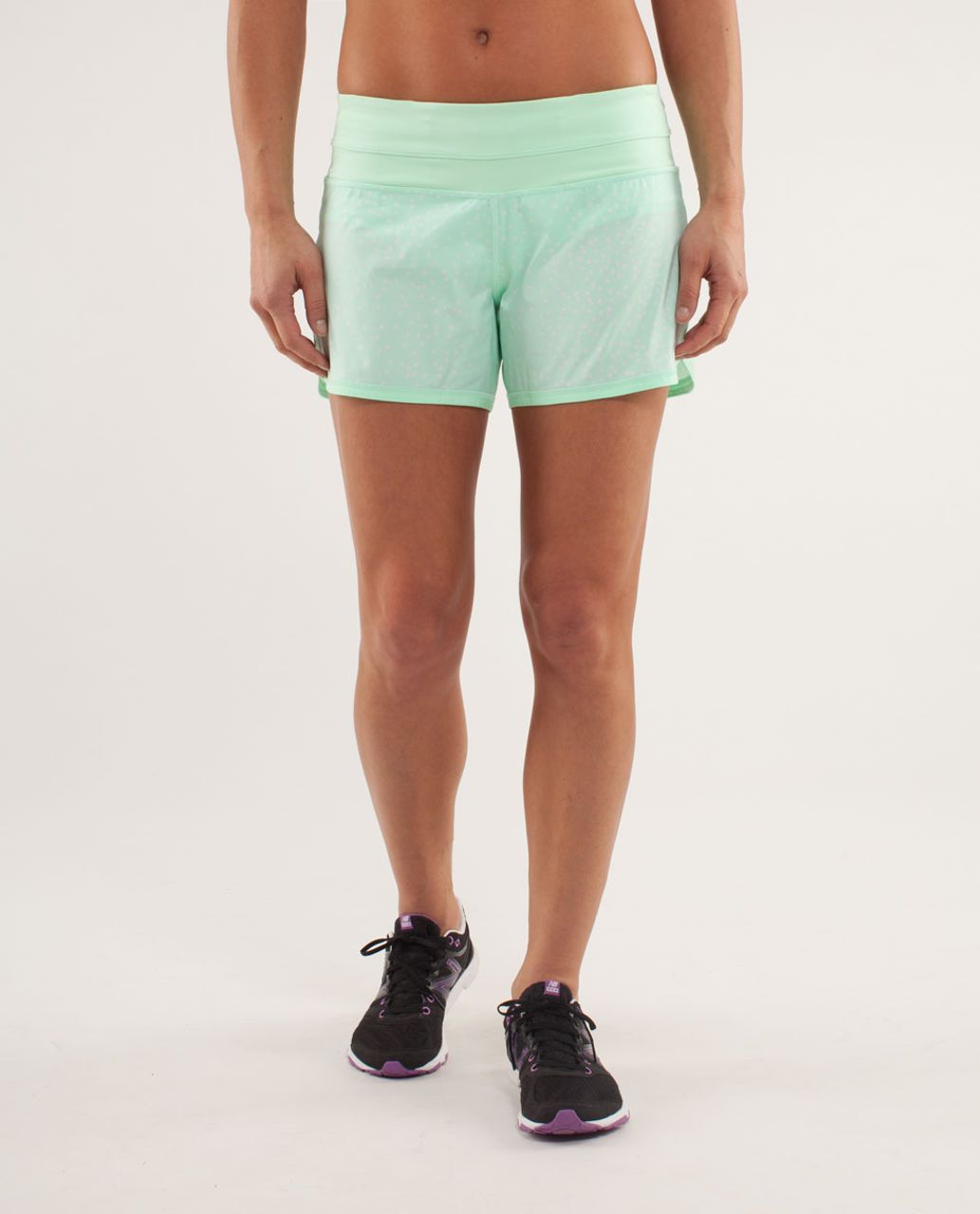 Lululemon Groovy Run Short - Petit Dot Fresh Teal / Fresh Teal