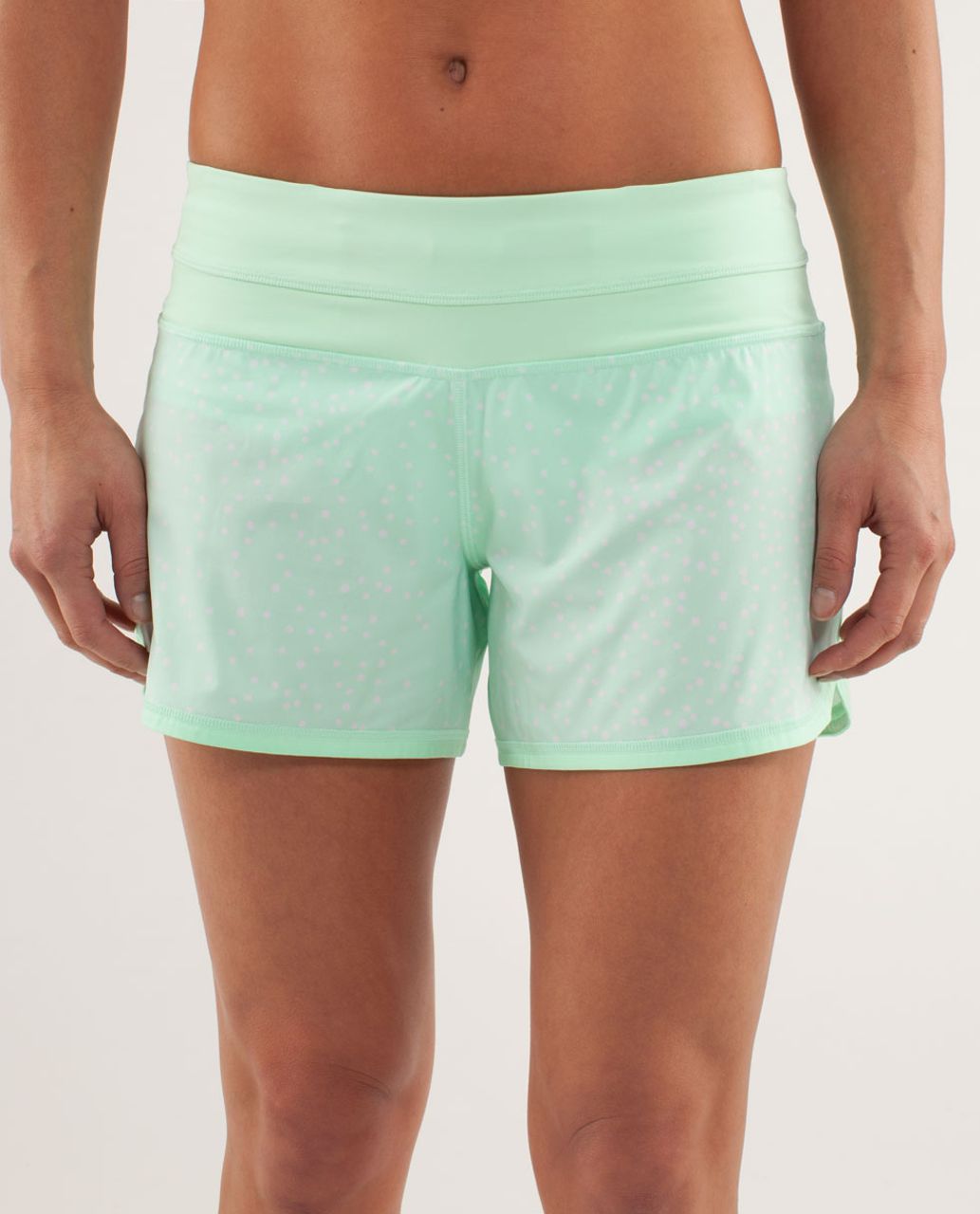 Lululemon Groovy Run Short - Petit Dot Fresh Teal / Fresh Teal