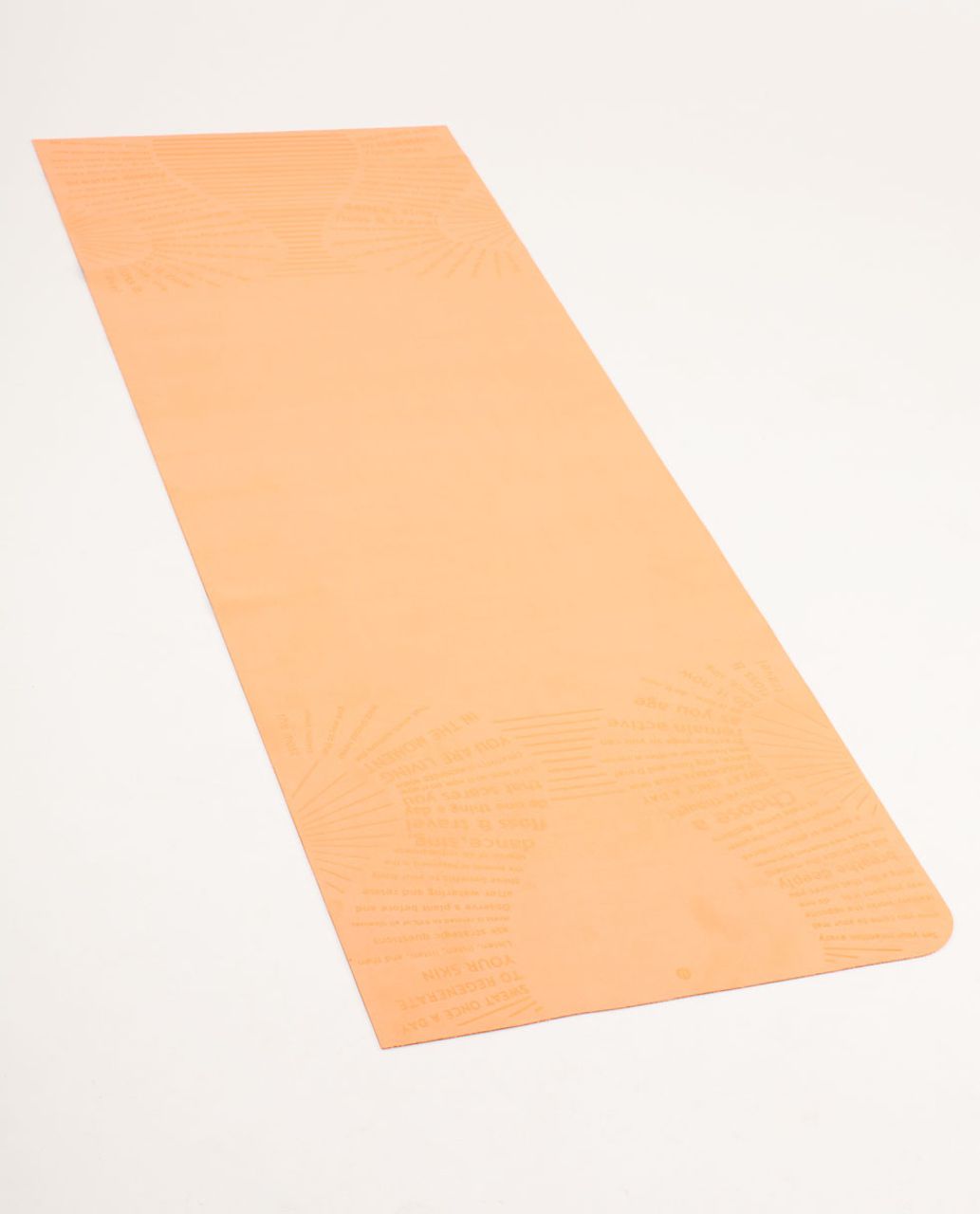 Lululemon The (Towel) Mat - Pop Orange / Deep Coal