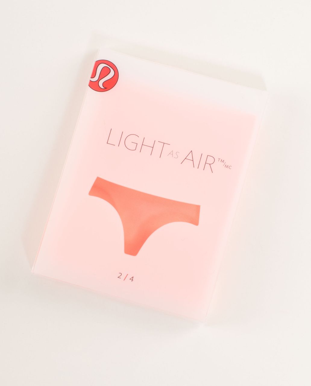 Lululemon Light As Air Thong - Pop Orange