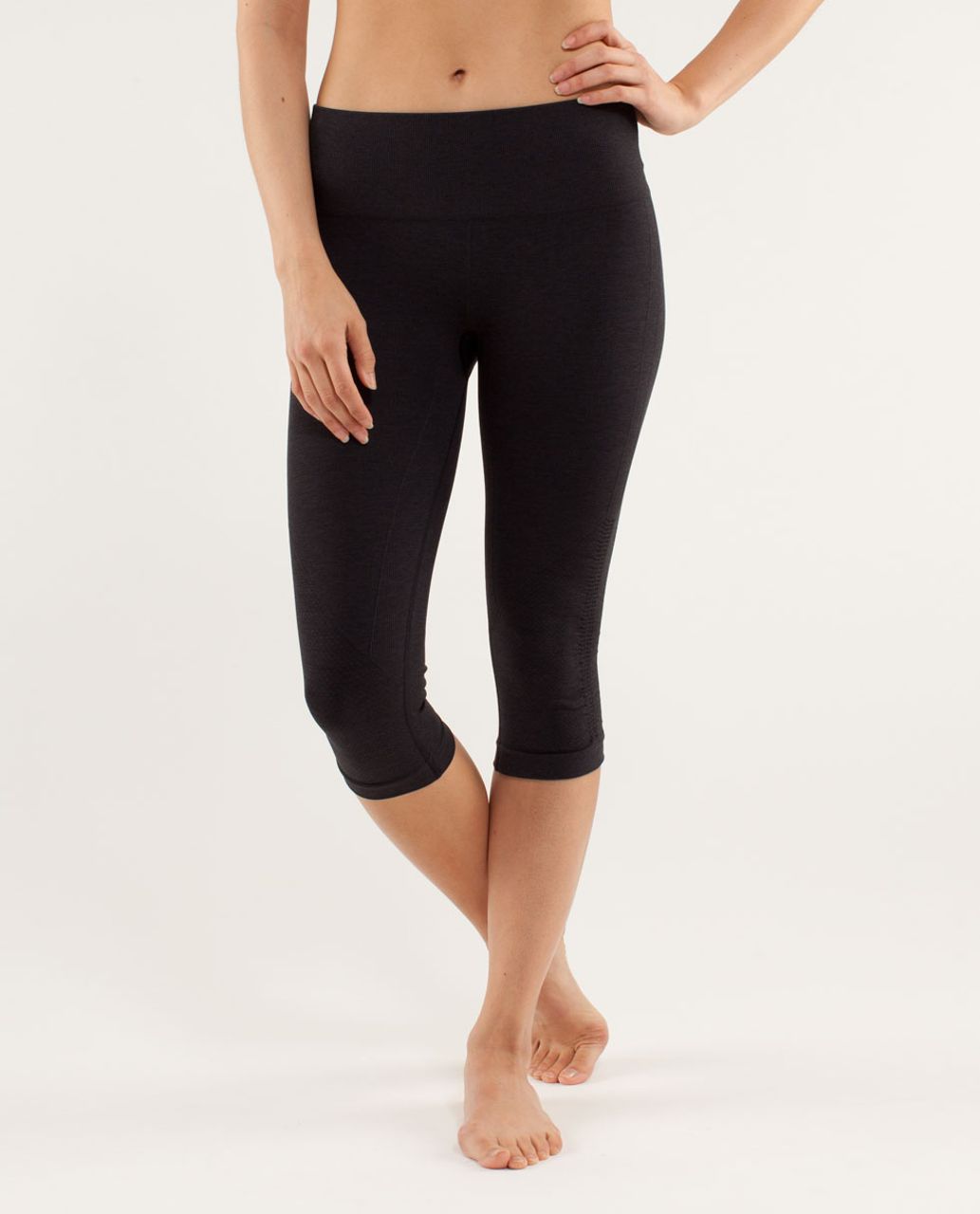 Lululemon In The Flow Crop - Black - lulu fanatics