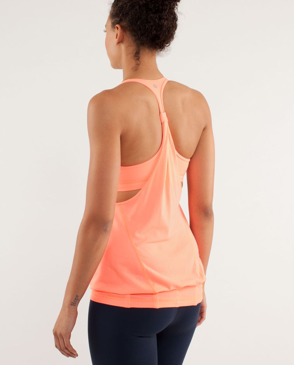 Lululemon Practice Freely Tank - Pop Orange