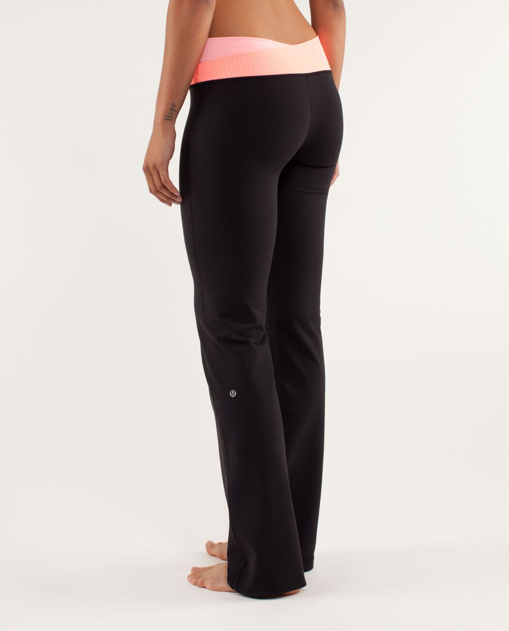 LULULEMON Astro Pant heathered legging 4 Asymmetrical studio Yoga