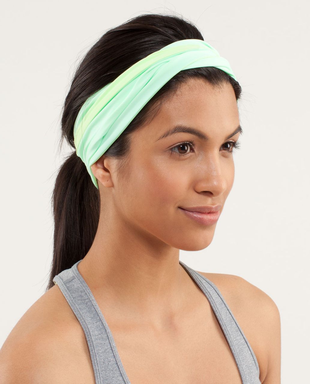 Lululemon Do The Twist Headband - Fresh Teal