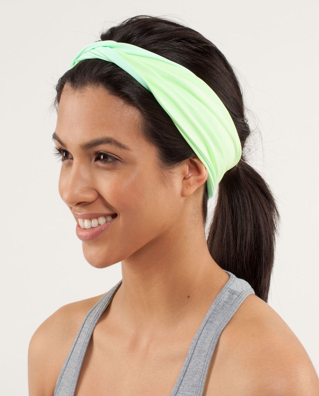 Lululemon Do The Twist Headband - Fresh Teal