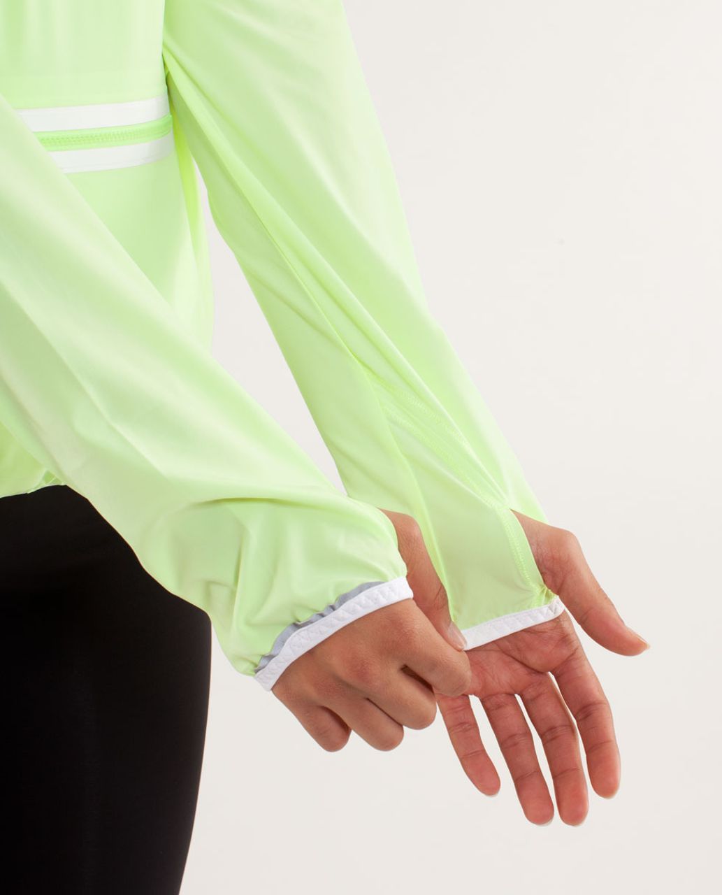 Lululemon Run:  Stash & Dash Pullover - Faded Zap