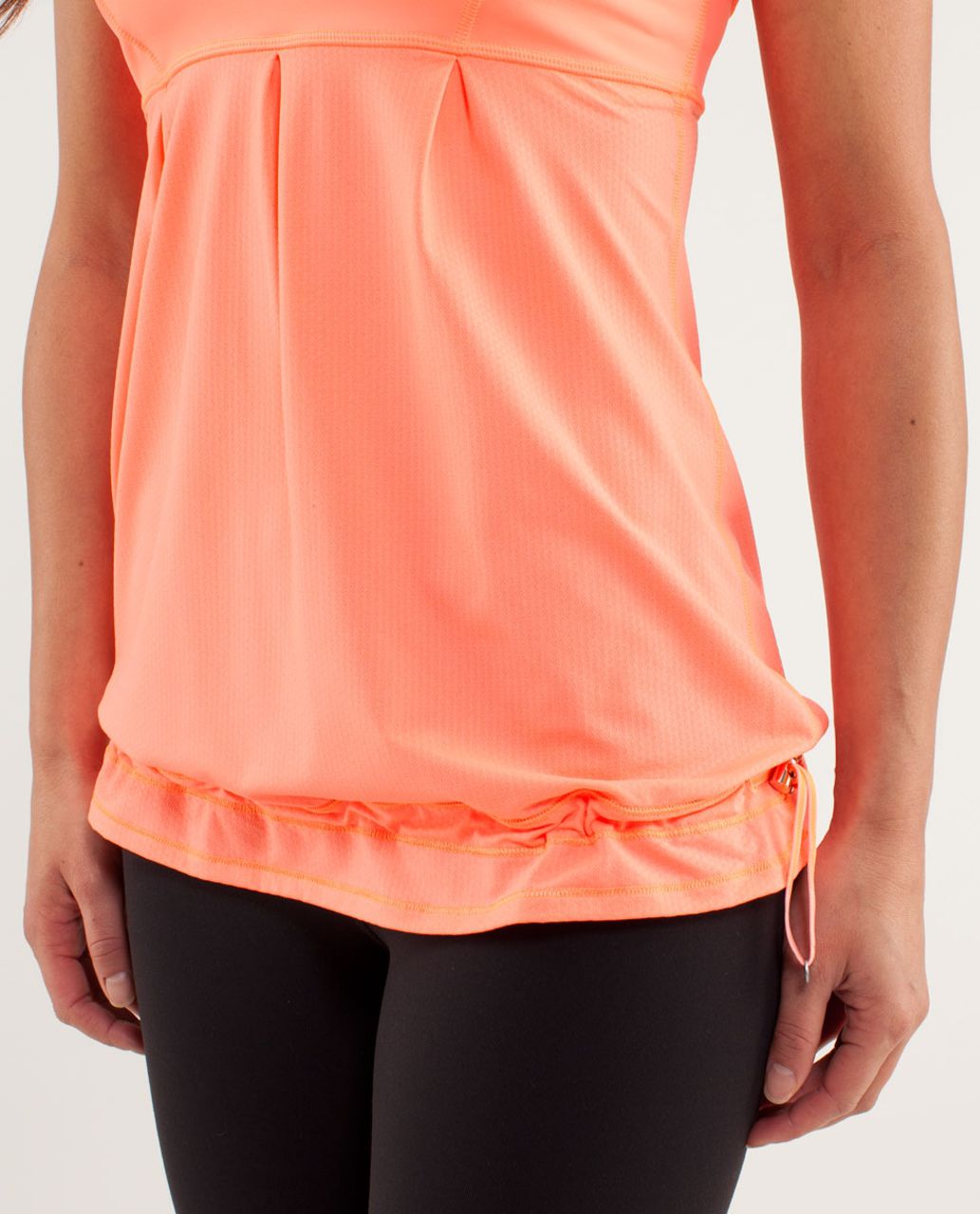 Lululemon Run:  Tame Me Tank - Pop Orange