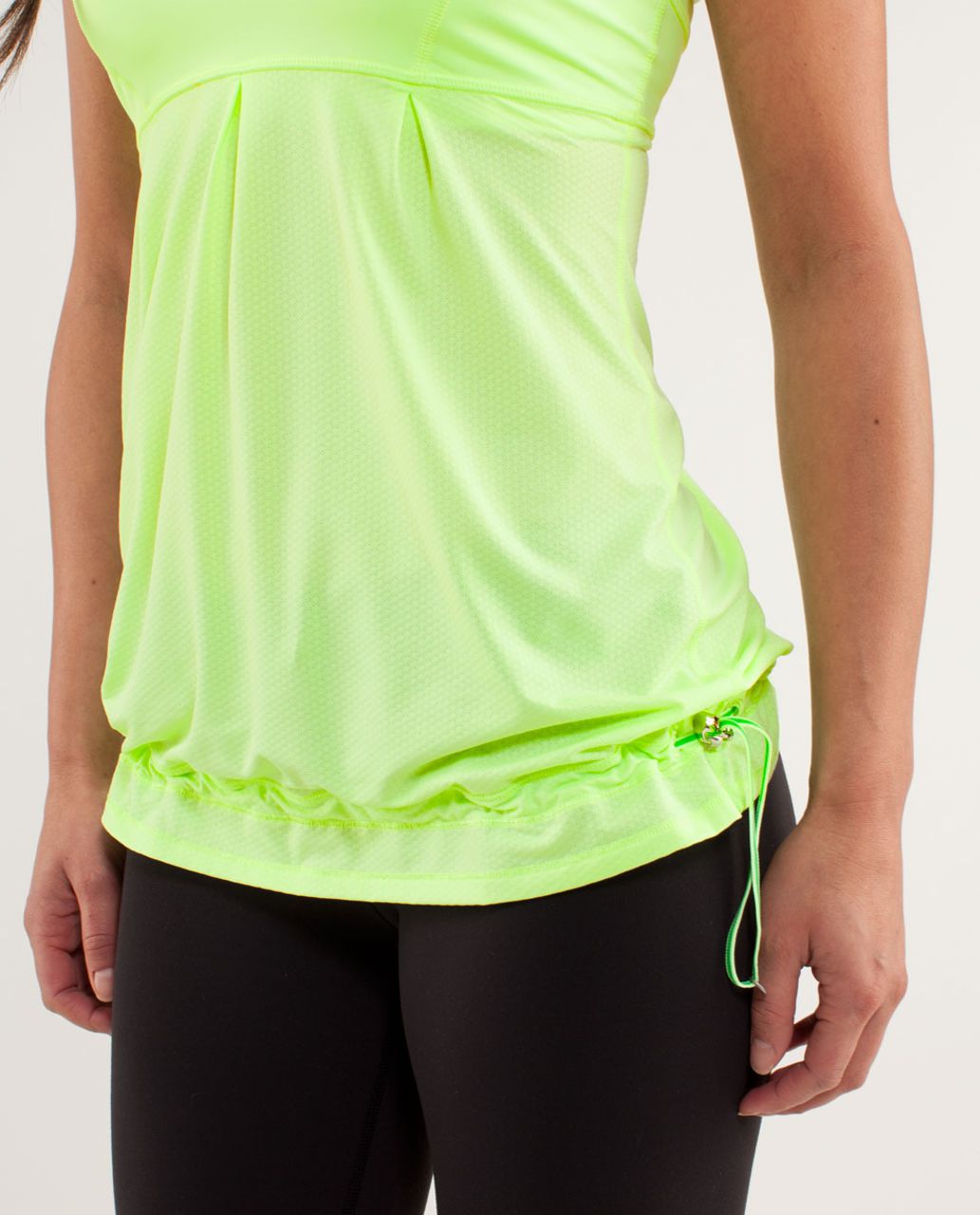 Lululemon Run:  Tame Me Tank - Faded Zap