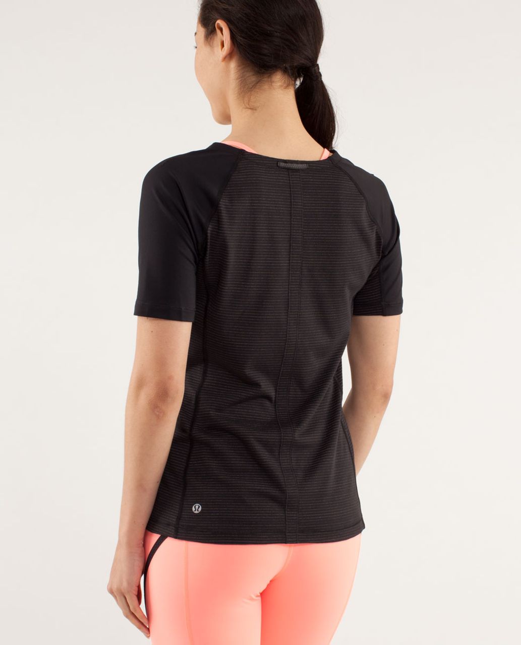 Lululemon Run:  Turn It Up Tee - Black