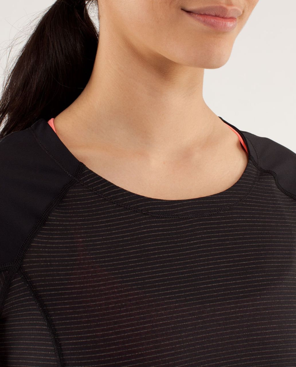 Lululemon Run:  Turn It Up Tee - Black