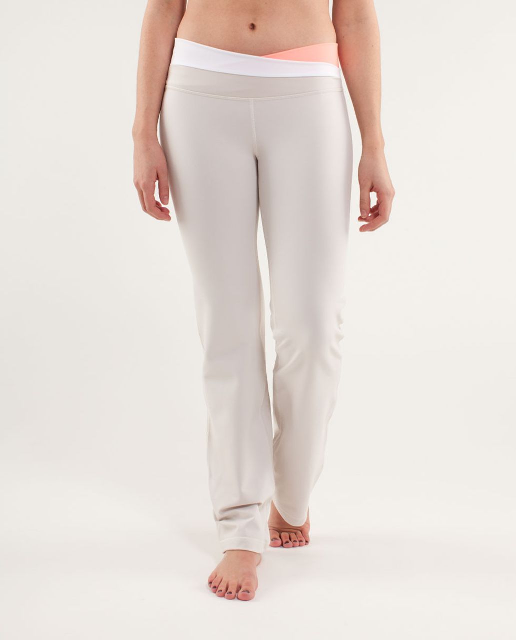 Lululemon Astro Pant (Regular) - Dune / Bleached Coral / White