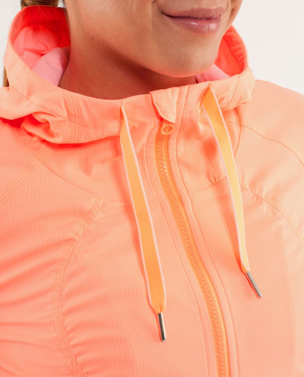 Lululemon Street To Studio Jacket - Pop Orange