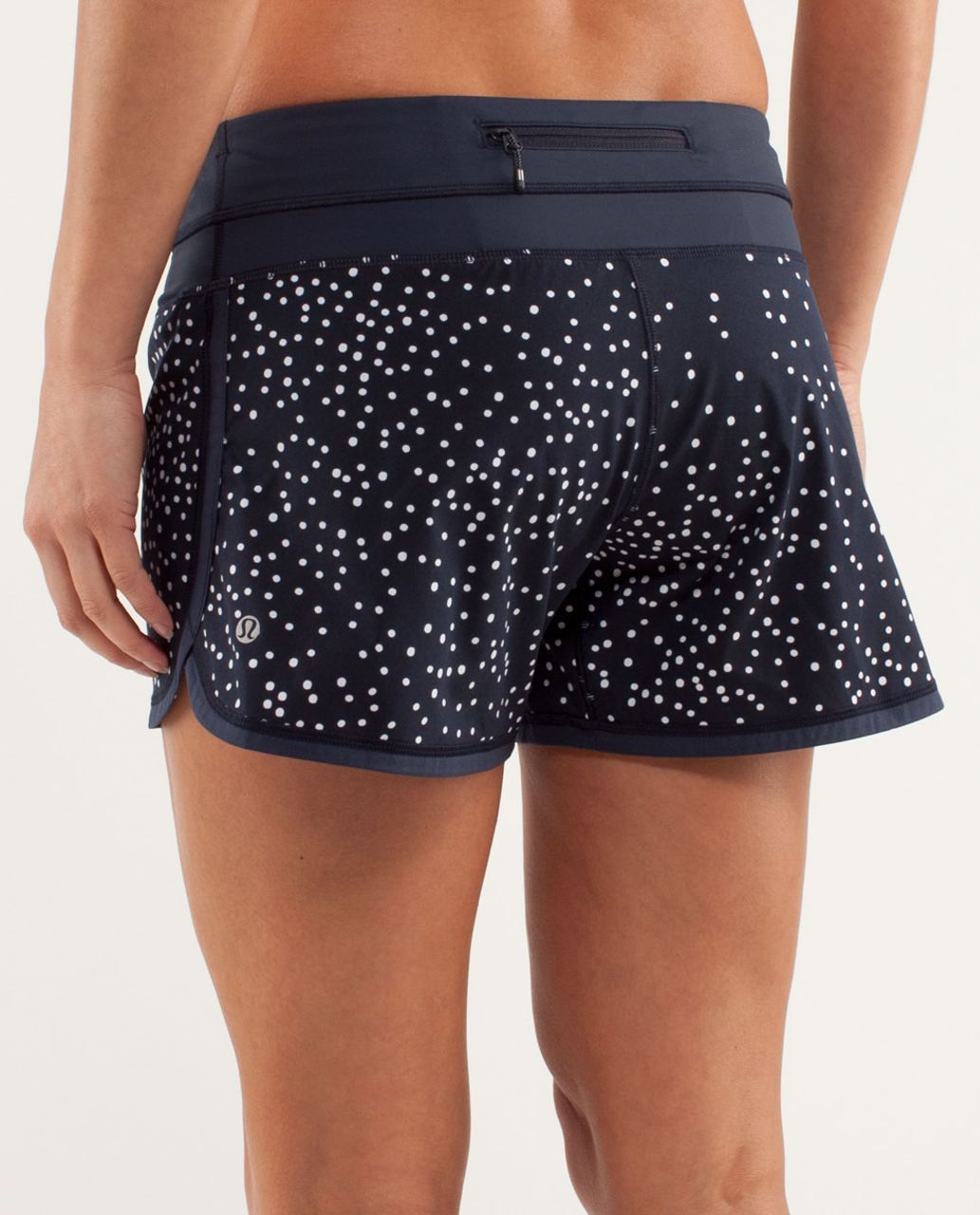 Lululemon Groovy Run Short - Petit Dot Inkwell / Inkwell