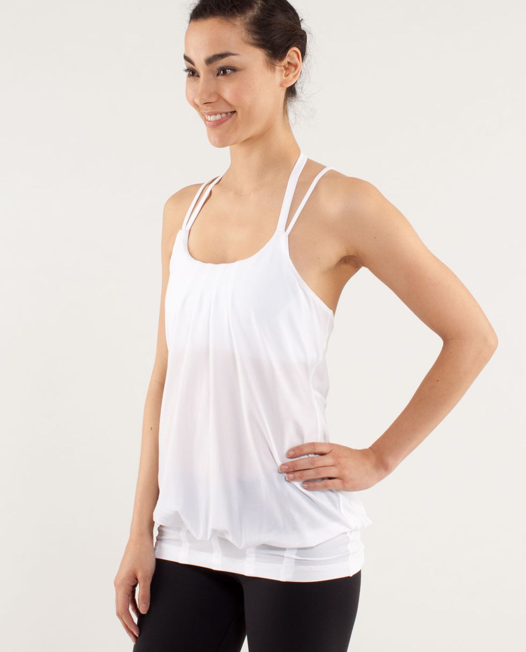 Lululemon No Limits Tank Top Built In Bra Racerback A… - Gem