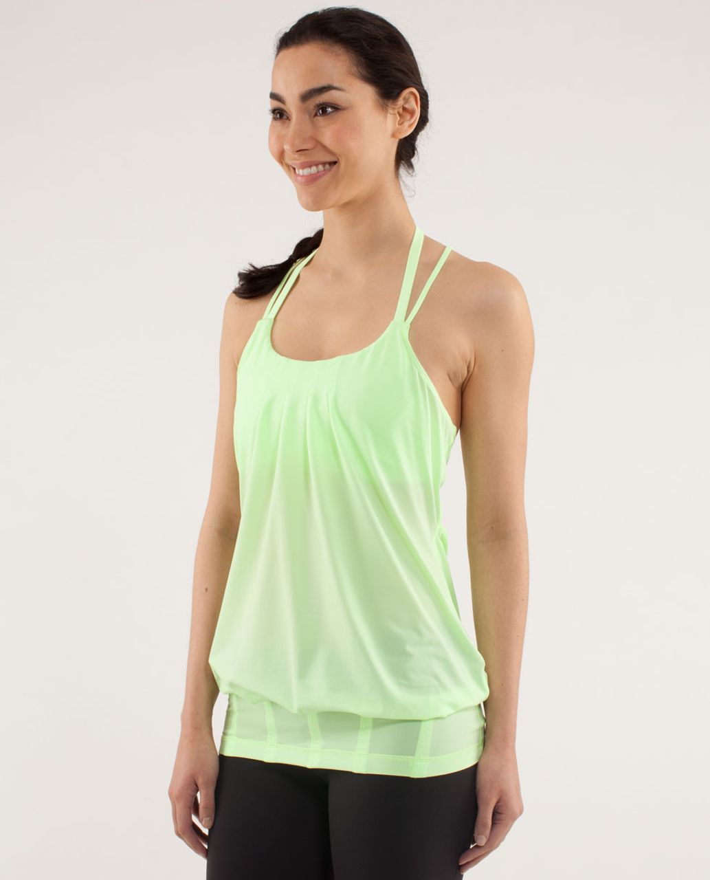 Lululemon Flow And Go Tank II - Faded Zap