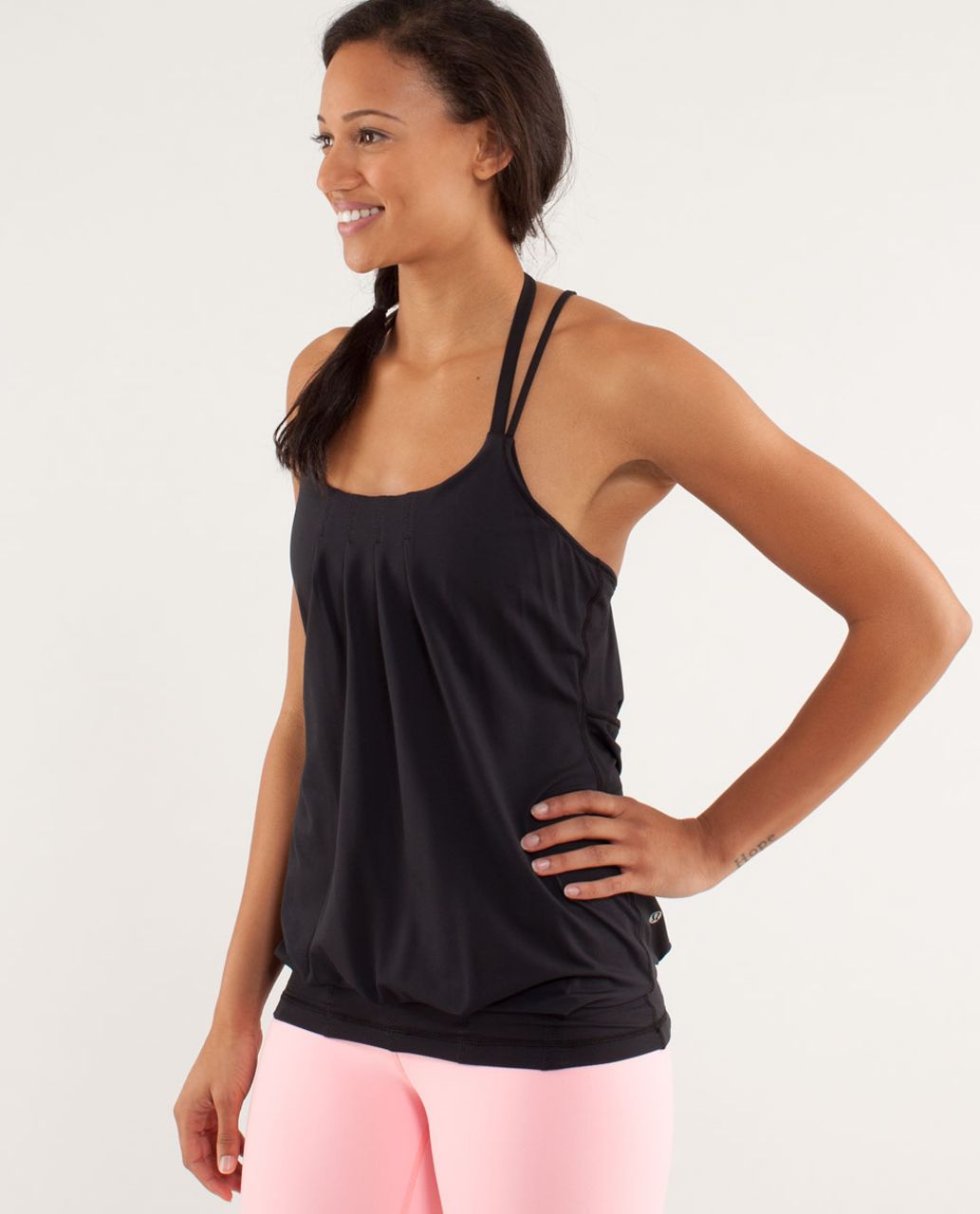 Lululemon No Limits Tank Top Built In Bra Racerback A… - Gem