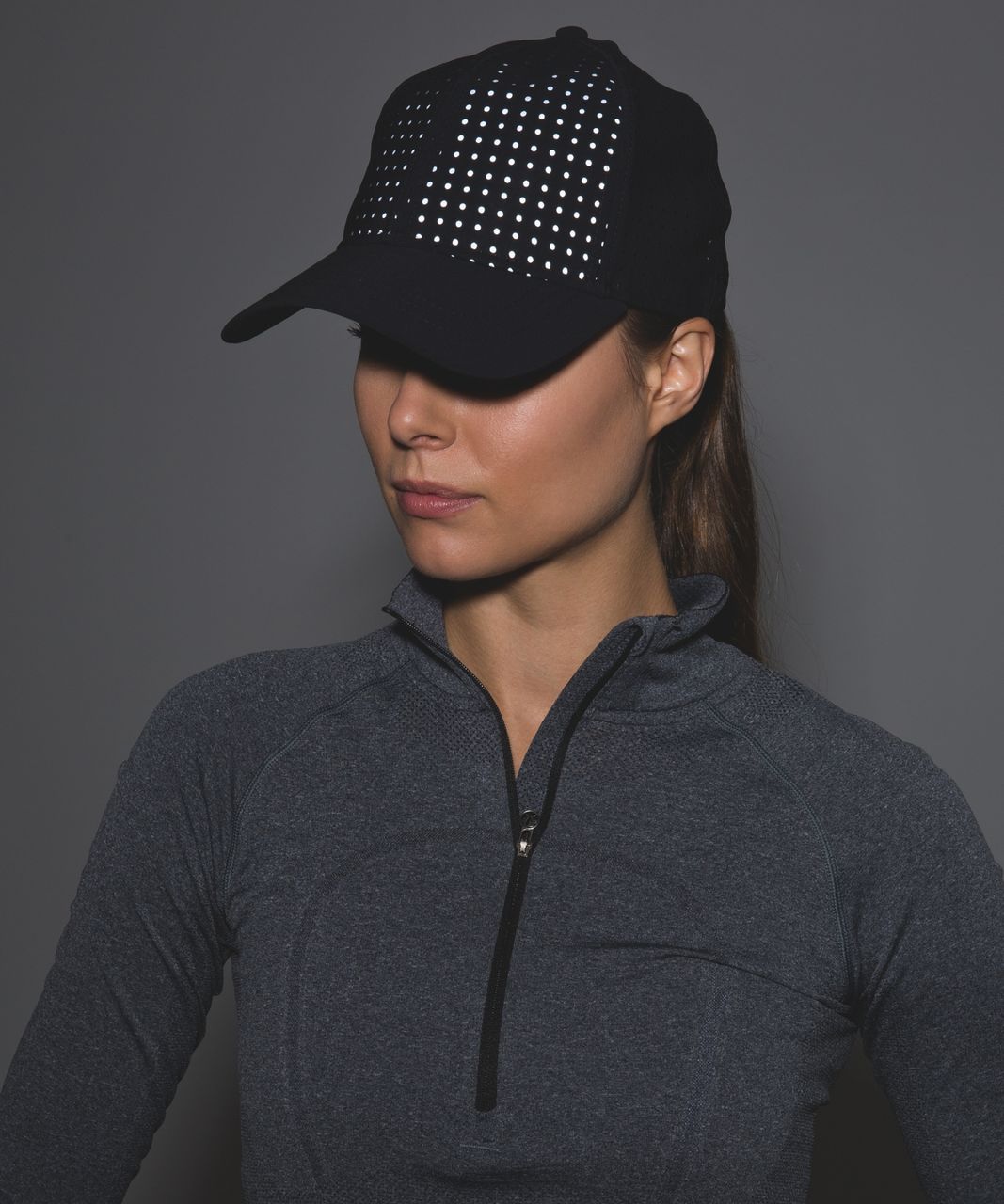 Lululemon Baller Hat *Perforated - Black / Black