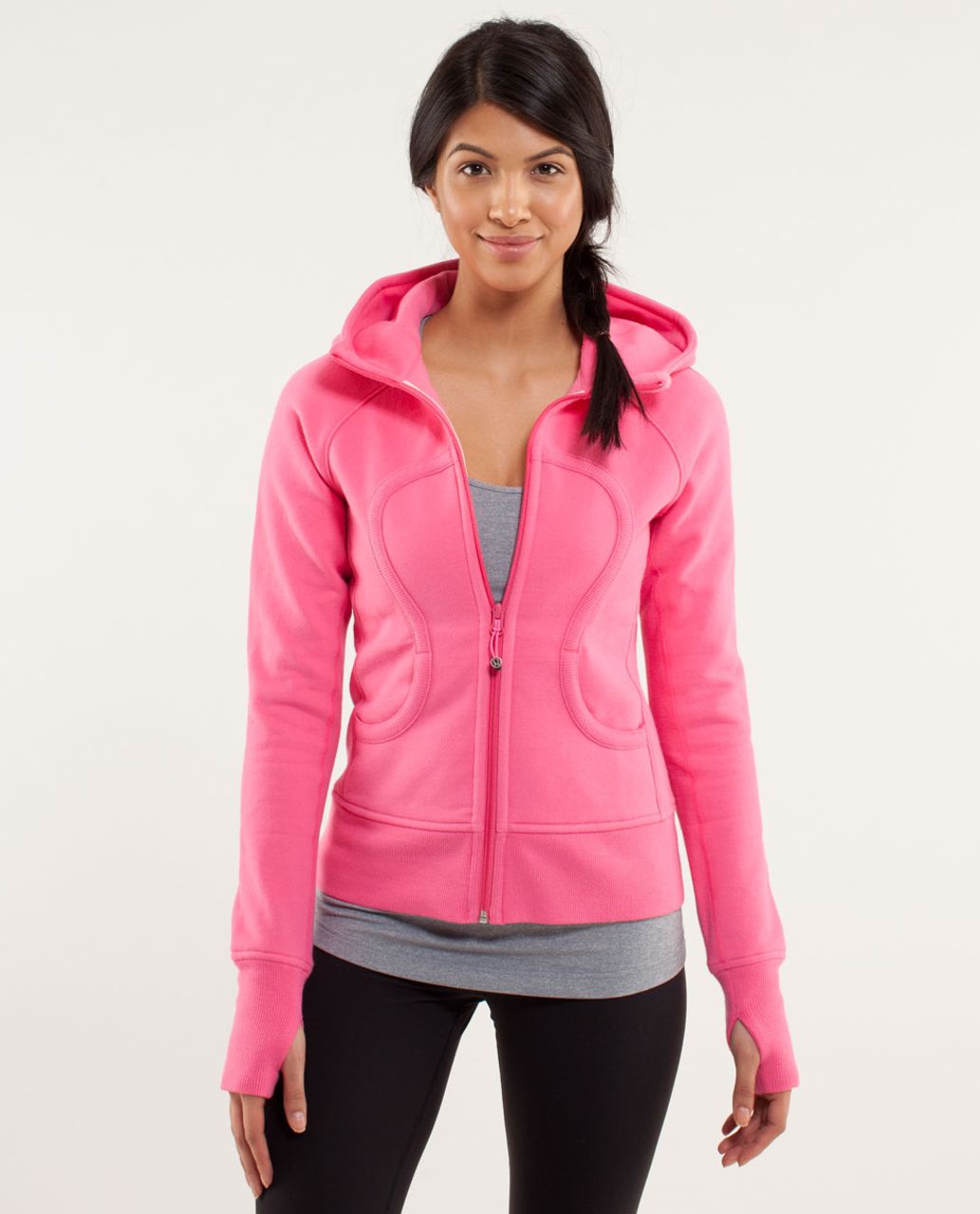 Lululemon Scuba Oversized Half-Zip Hoodie - Flush Pink - lulu fanatics