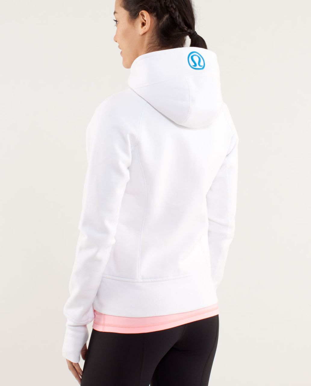 Lululemon Scuba Hoodie *Stretch (Lined Hood) - White