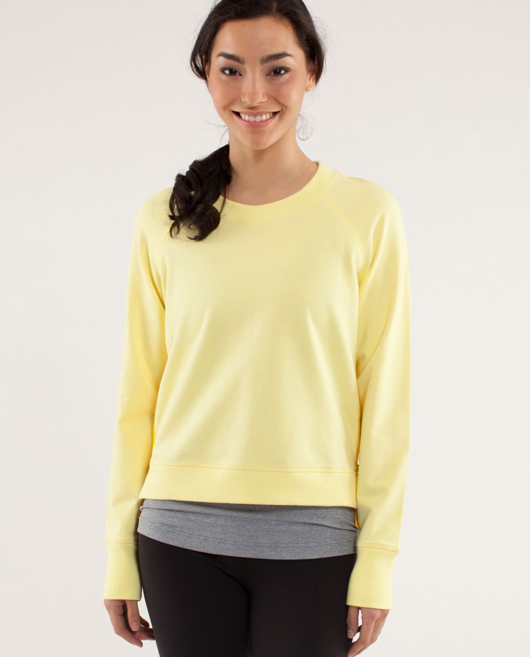 Lululemon Rejuvenate Pullover - Mellow Lemon