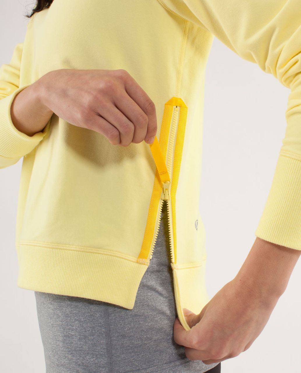 Lululemon Rejuvenate Pullover - Mellow Lemon - lulu fanatics