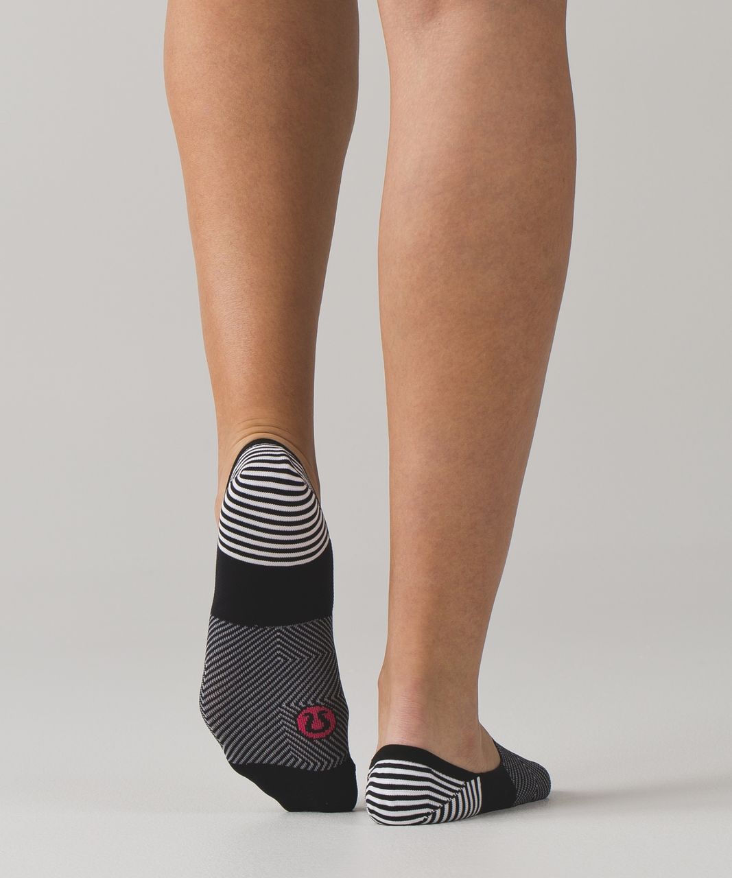 Lululemon Secret Sock - Black / White / Boom Juice