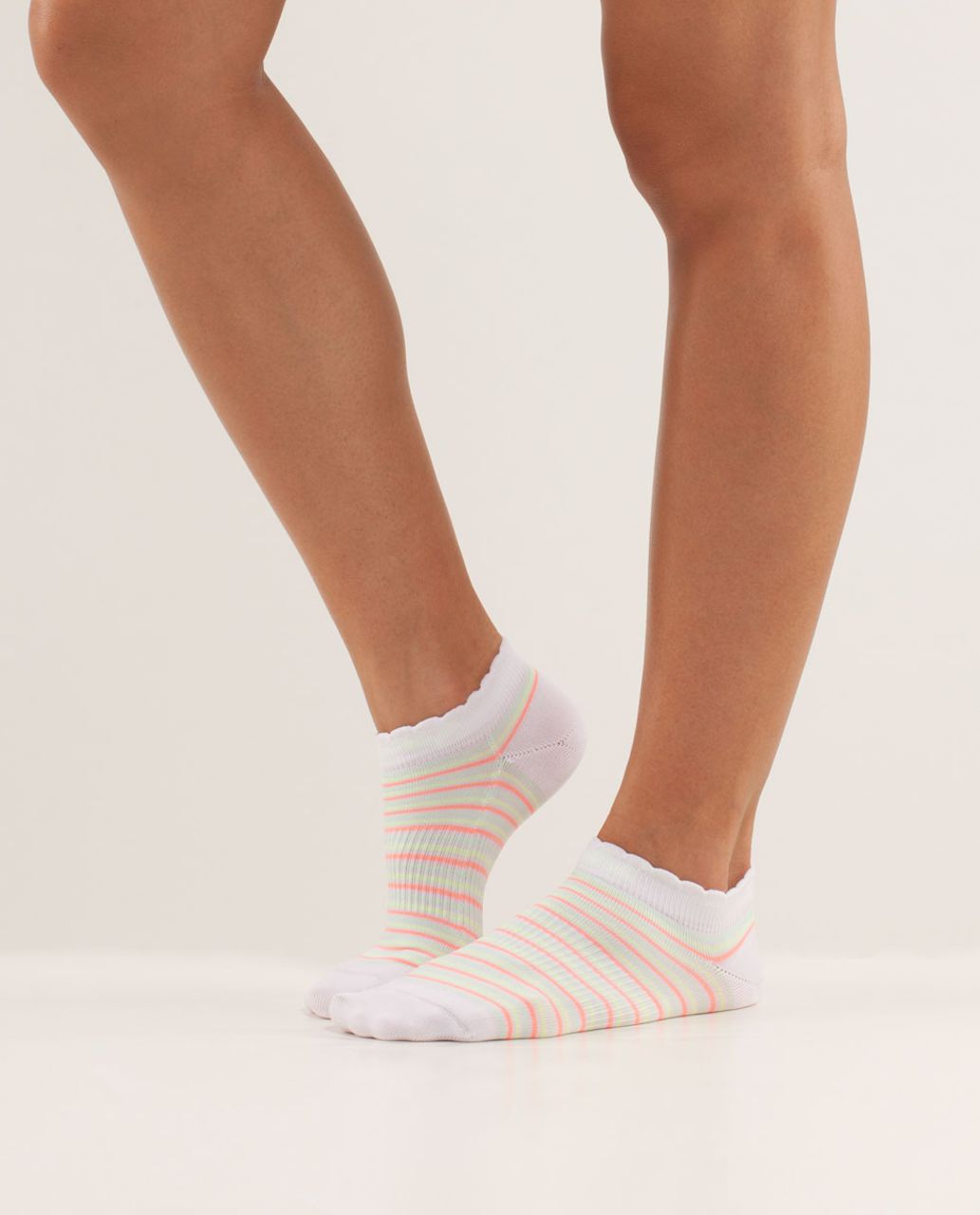 Lululemon Run For Ice Cream Sock - Sundae Stripe Fresh Teal