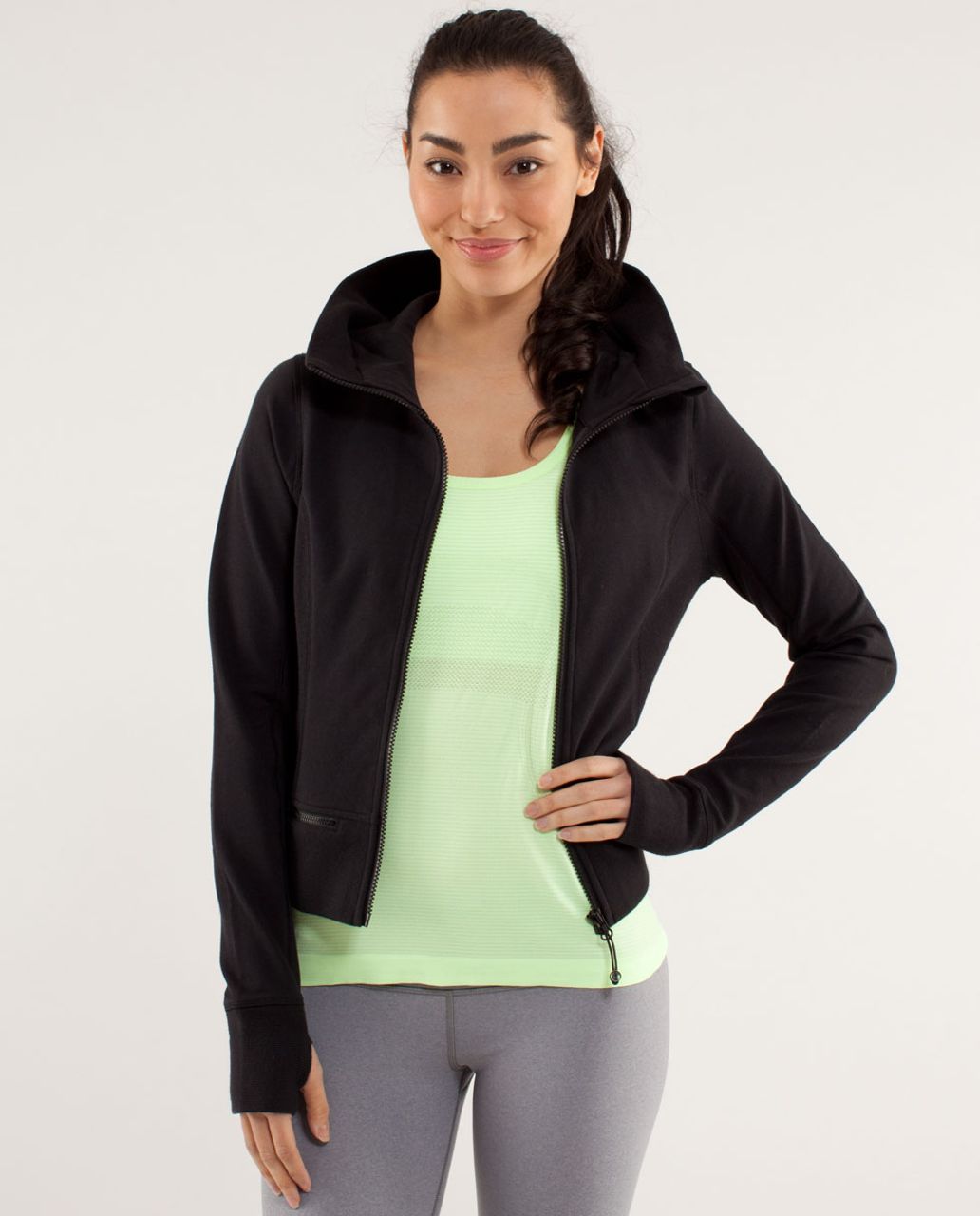 Lululemon Throw Me Over Hoodie - Black