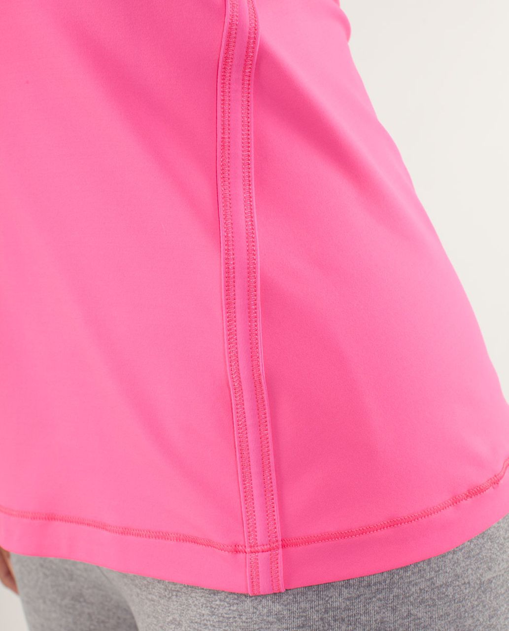 Lululemon Run Mile A Minute tank top v neck pink Womens Size 8 Yoga Runn… -  $27 - From weilu