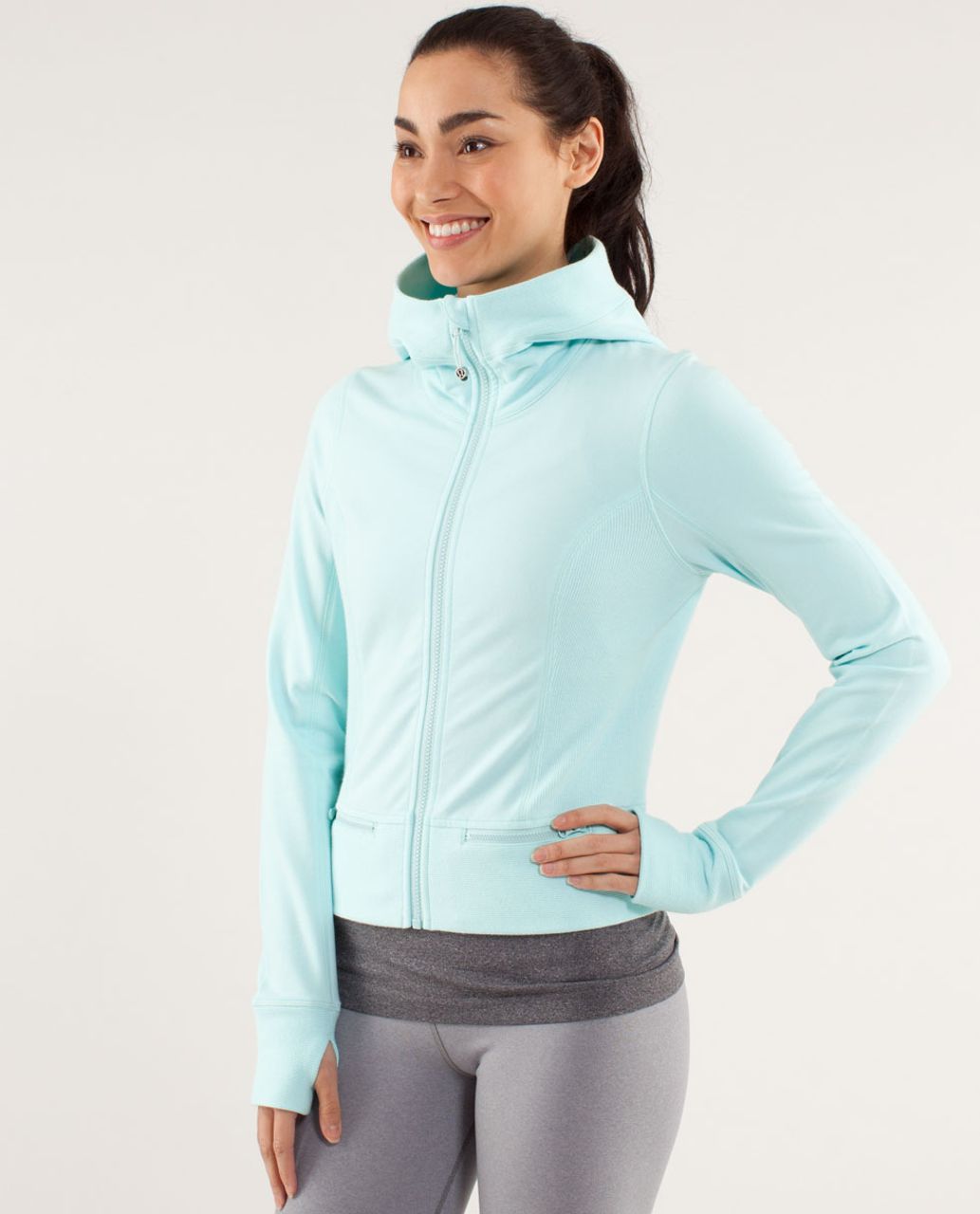 Lululemon Throw Me Over Hoodie - Aquamarine