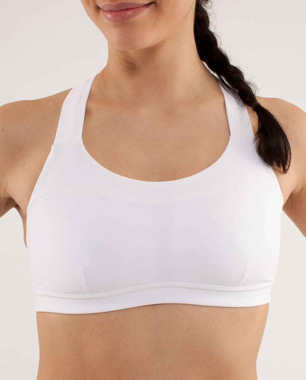 Lululemon Run:  Hook Me Up Bra - White