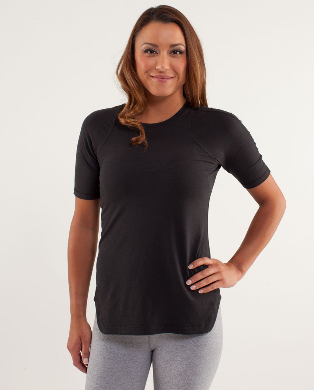 Lululemon Clari-Tee Short Sleeve - Black