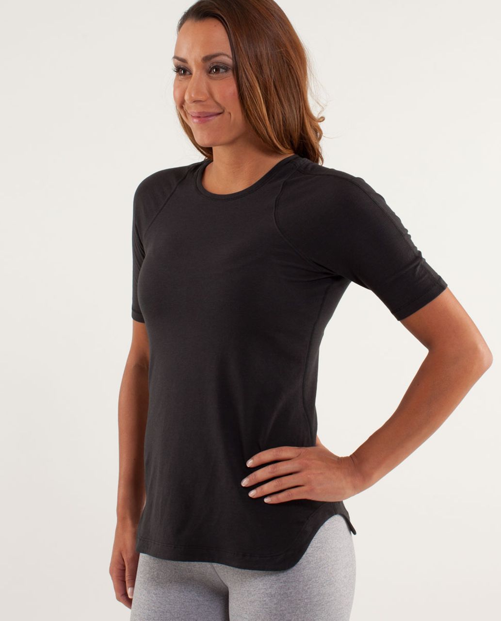 Lululemon Clari-Tee Short Sleeve - Black