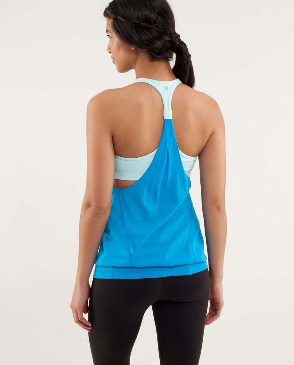 Lululemon Practice Freely Tank - Beach Blanket Blue / Aquamarine