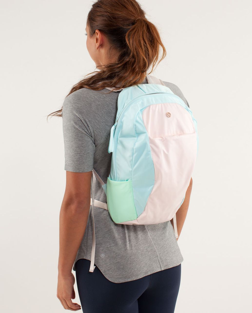 Lululemon Run From Work Backpack II - Parfait Pink / Aquamarine