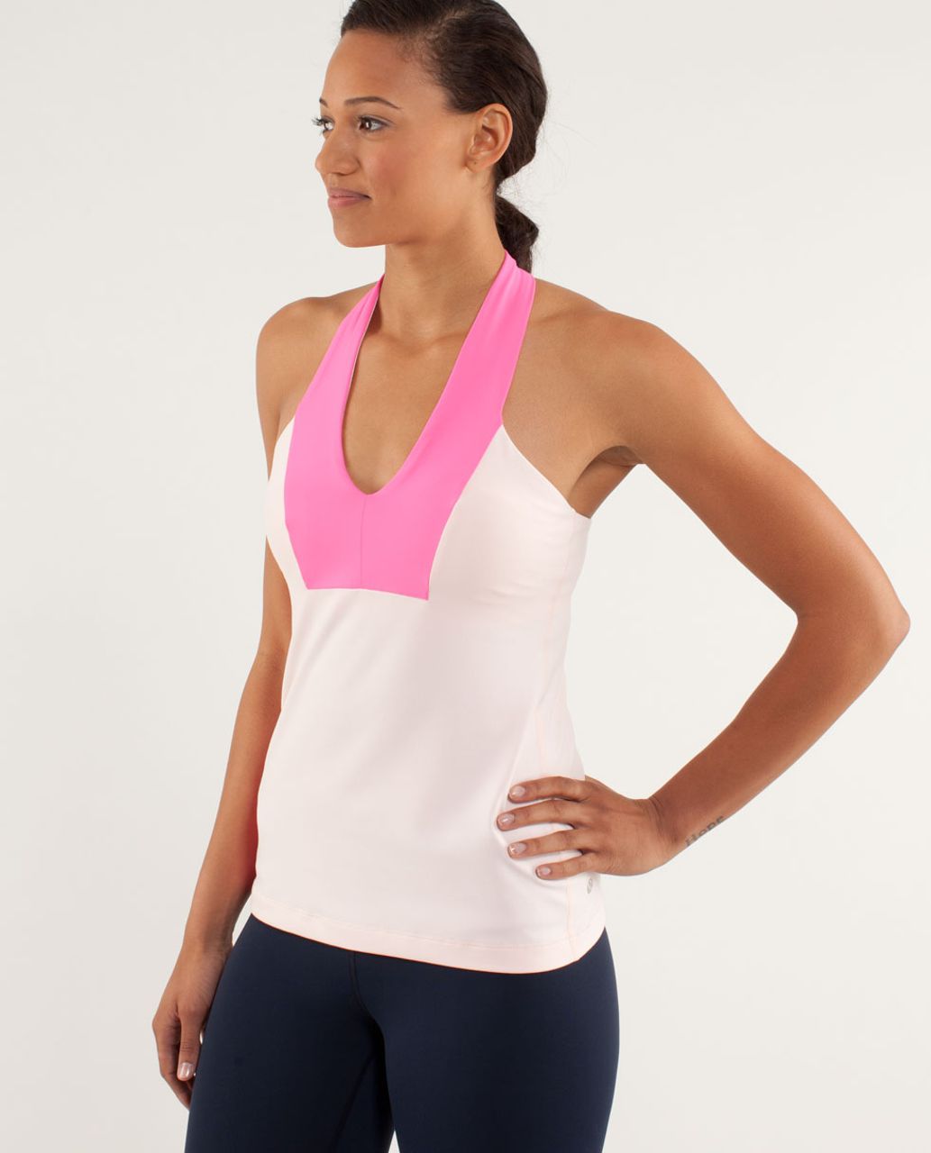 LULULEMON Set Your Goals EARN YOUR SHOWER Tank Top Size: 4 Pink