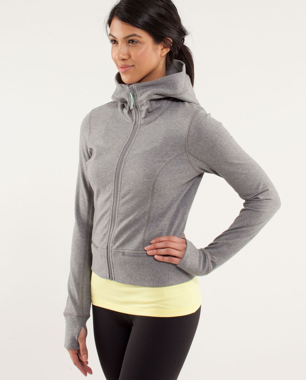 Lululemon Throw Me Over Hoodie - Vintage Sports Grey