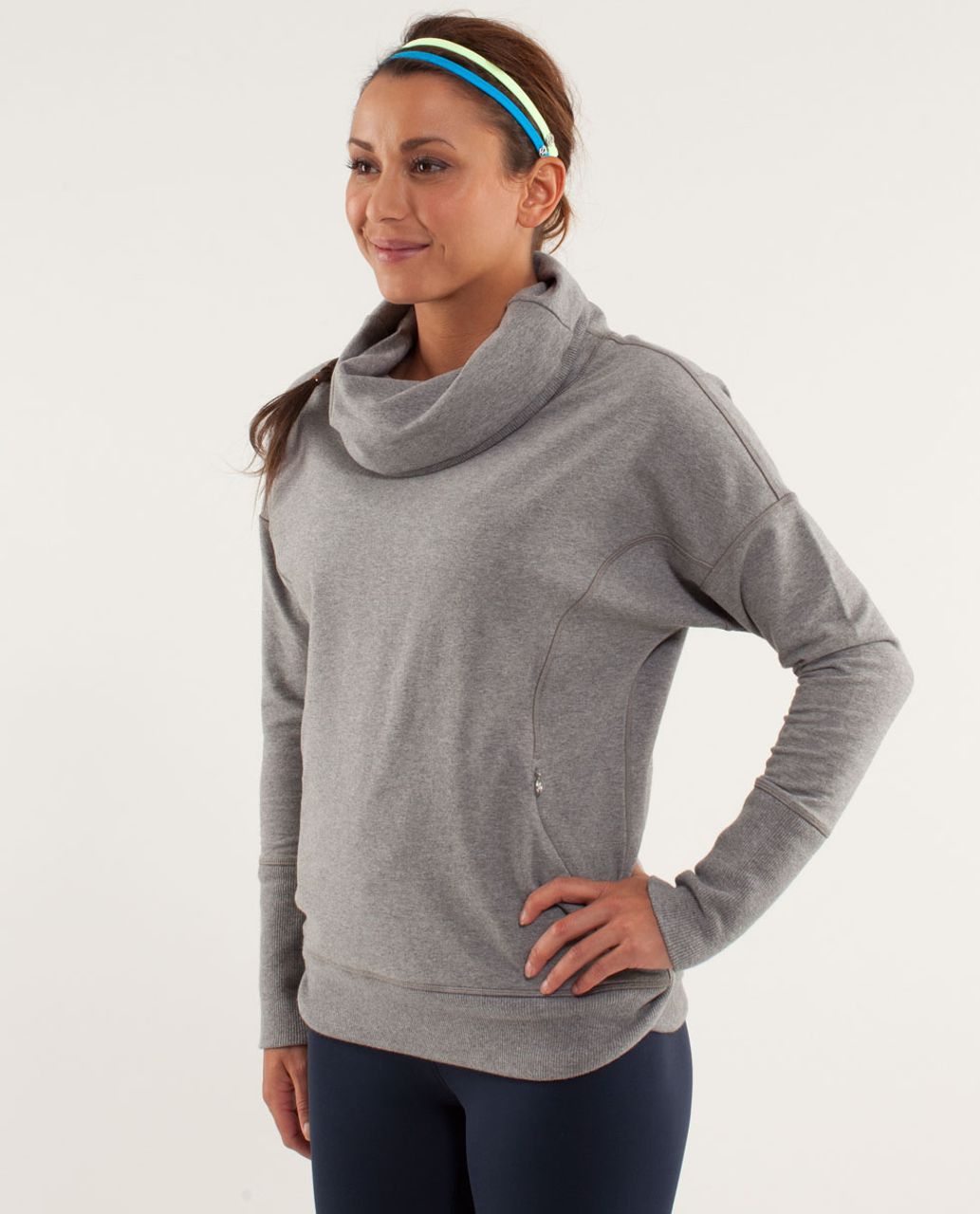 lululemon cowl neck hoodie