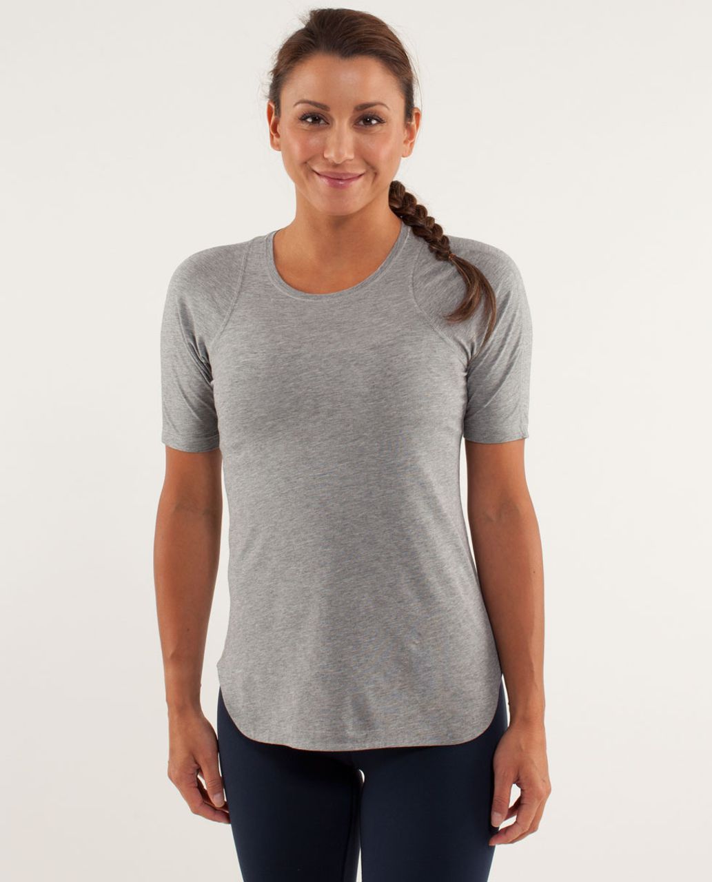 Lululemon Clari-Tee Short Sleeve - Vintage Sports Grey